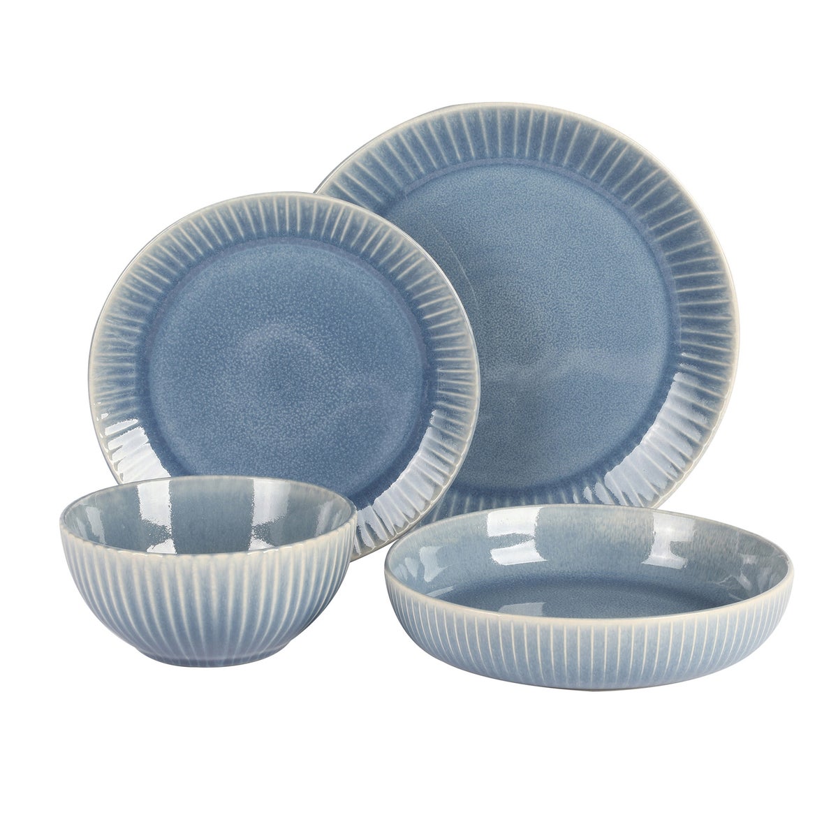Laurie Gates Amalie 16-Piece Dinnerware Set
