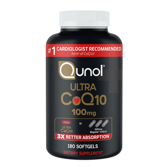 NEW - Qunol Ultra CoQ10 100 mg., 180 Softgels
