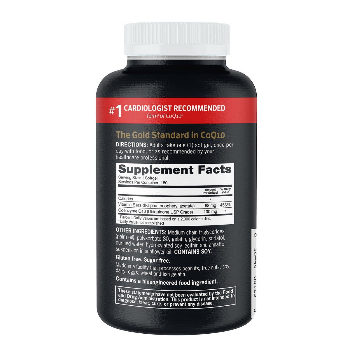 NEW - Qunol Ultra CoQ10 100 mg., 180 Softgels