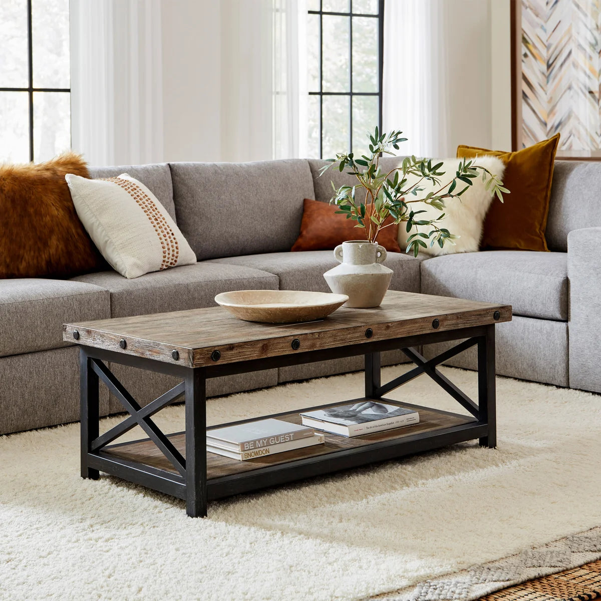 Flexsteel Rectangular Coffee Table - Retail $424