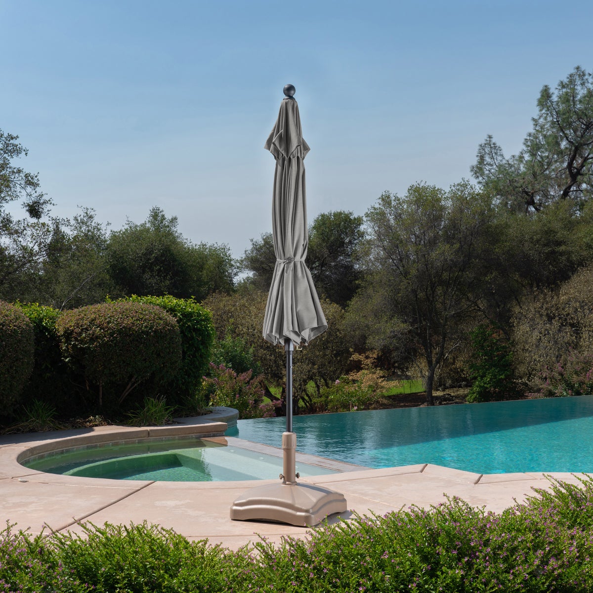 NEW - ProShade 10ft Round Auto Tilt Aluminum Market Umbrella