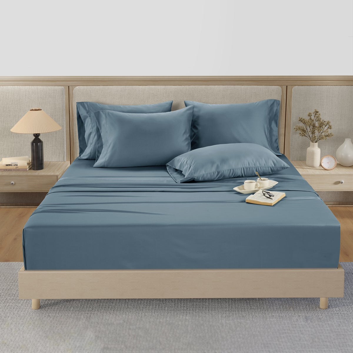 Hotel Signature 800 Thread Count Cotton 7-piece Sheet Set Split King