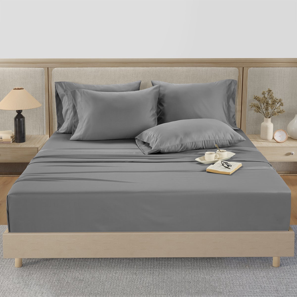 Hotel Signature 800 Thread Count Cotton 6-piece Sheet Set - Split King