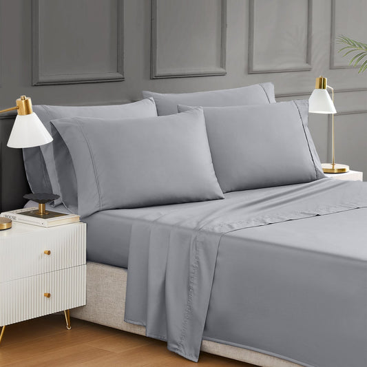 Hotel Signature Egyptian Cotton 400 Thread Count 6-piece Sheet Set KING
