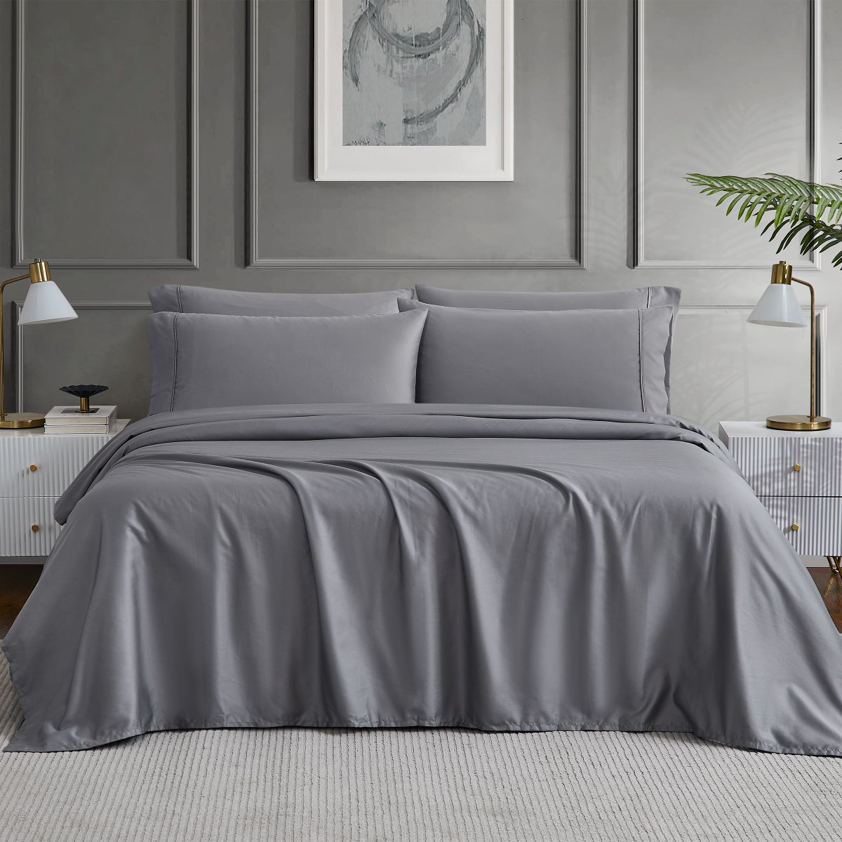 Hotel Signature Egyptian Cotton 400 Thread Count 6-piece Sheet Set - Queen