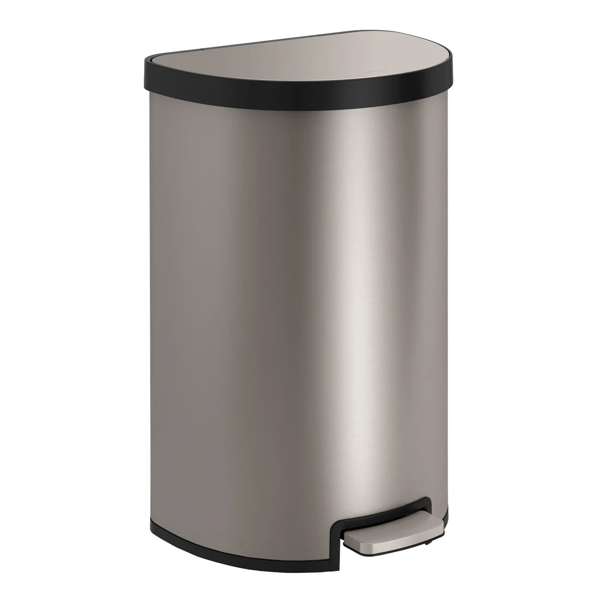 NEW - Kohler 45L Semi-Round Step Trash Can - Retail $74