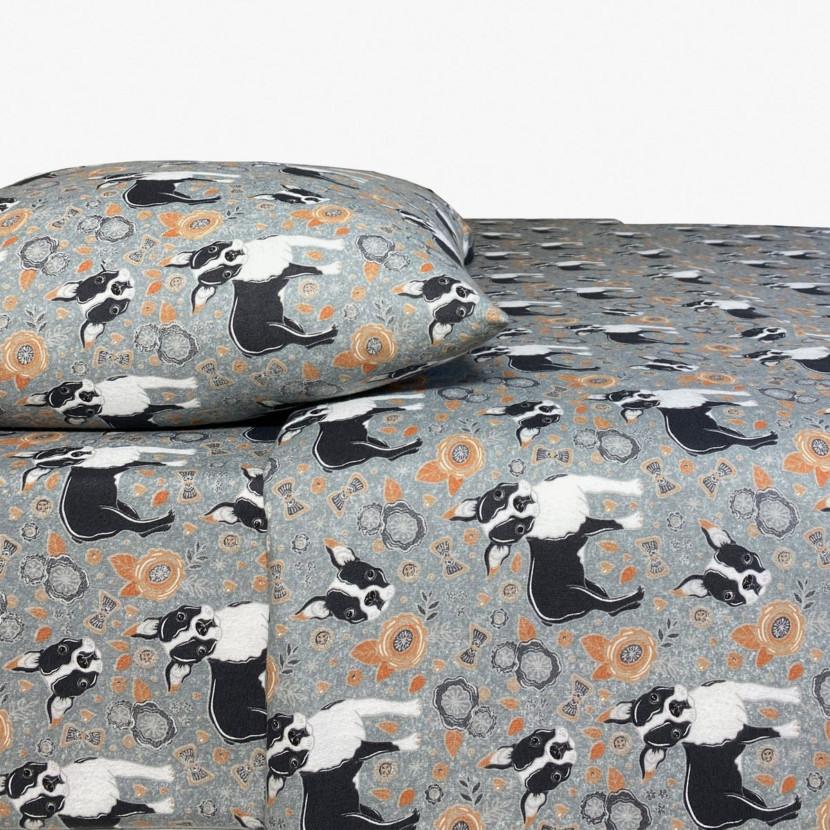 Portuguese Flannel 3-piece Sheet Set, Twin