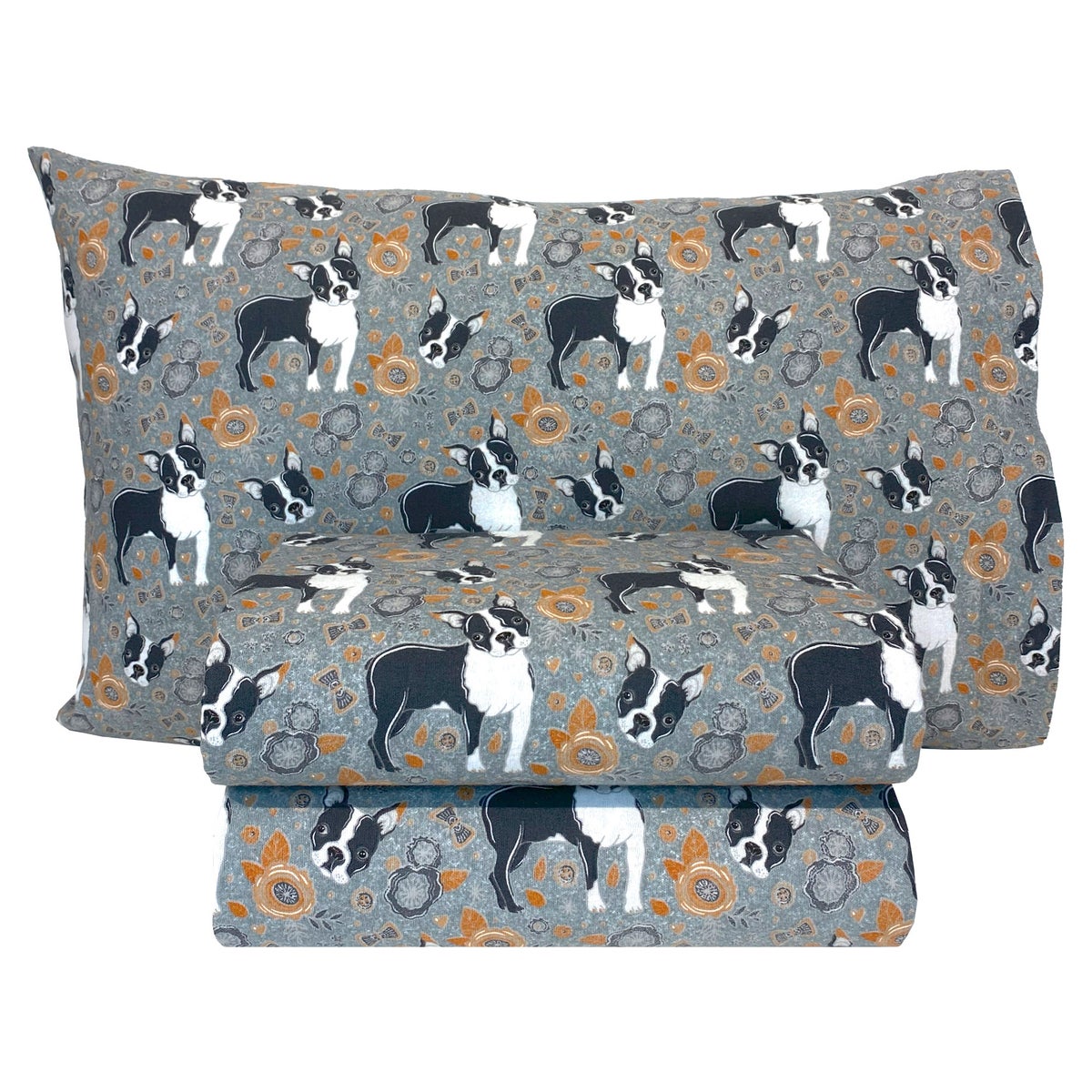 Portuguese Flannel 3-piece Sheet Set, Twin