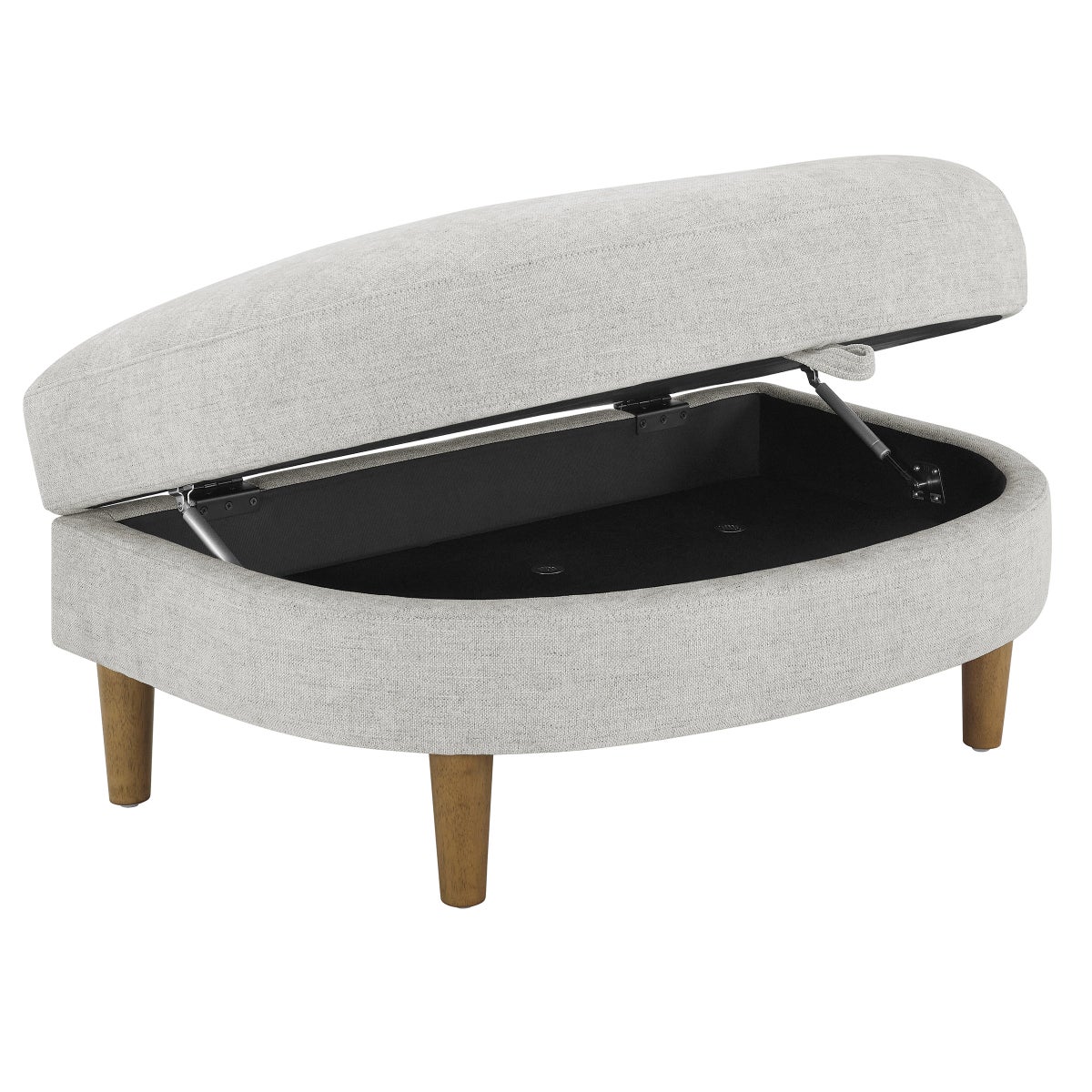 Thomasville Dillard Accent Chair with Storage Ottoman