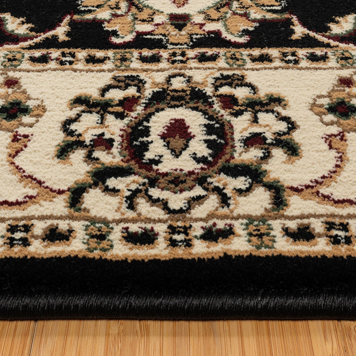 Thomasville Timeless Classic Rug Collection, Minerva Black, Rug Size: 7 ft. 10 in. x 10 ft
