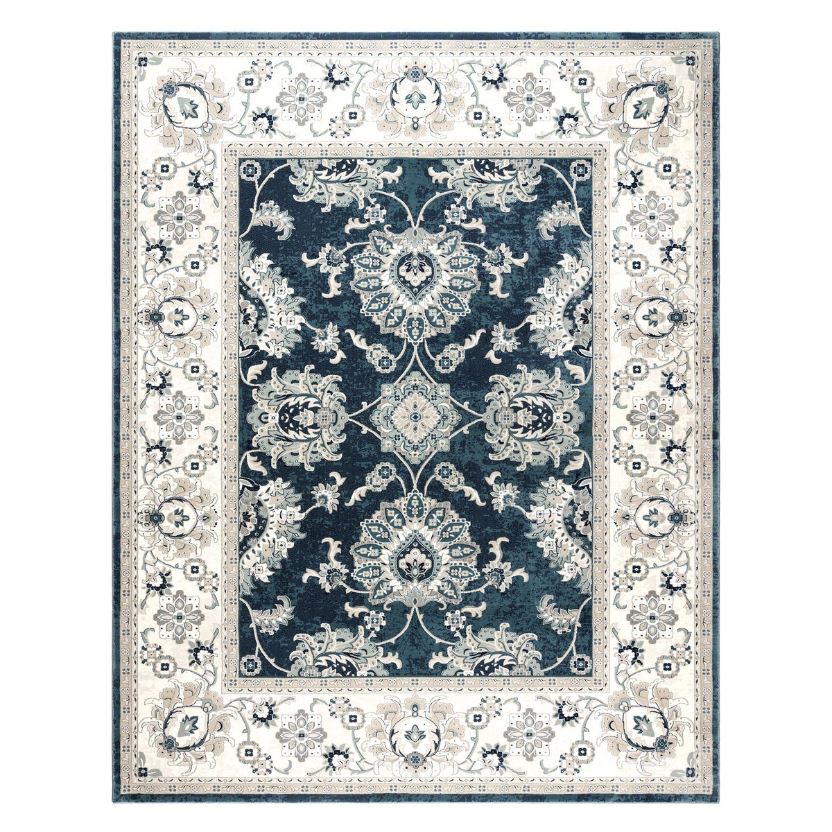 Thomasville Timeless Classic Rug Collection, Minerva Blue, Rug Size: 7 ft. 10 in. x 10 ft