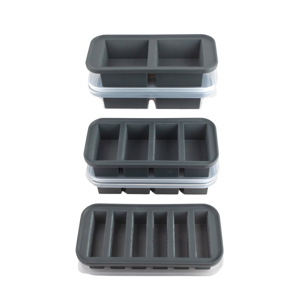 Souper Cubes Silicone Freezer Storage Tray, 5-pack