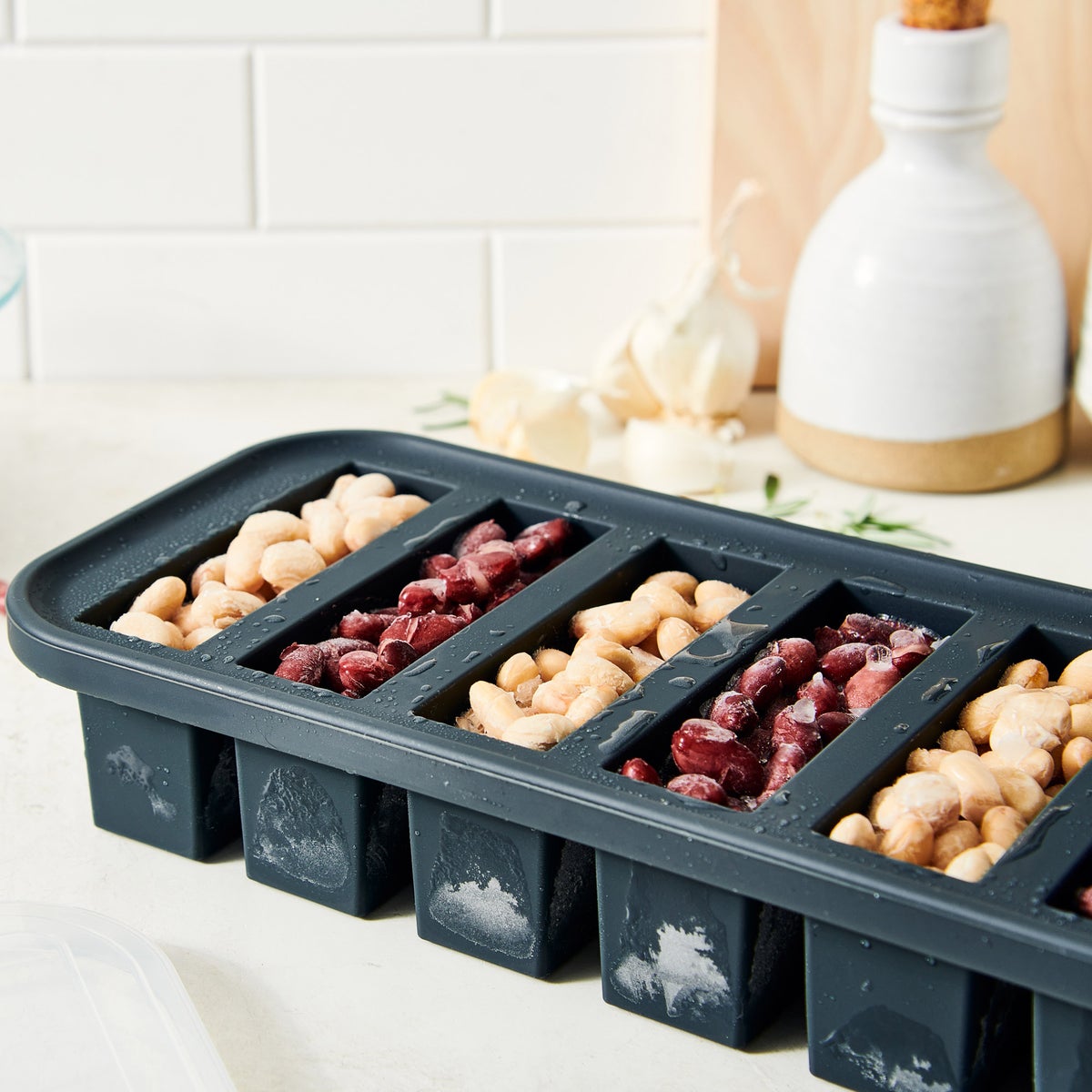 Souper Cubes Silicone Freezer Storage Tray, 5-pack