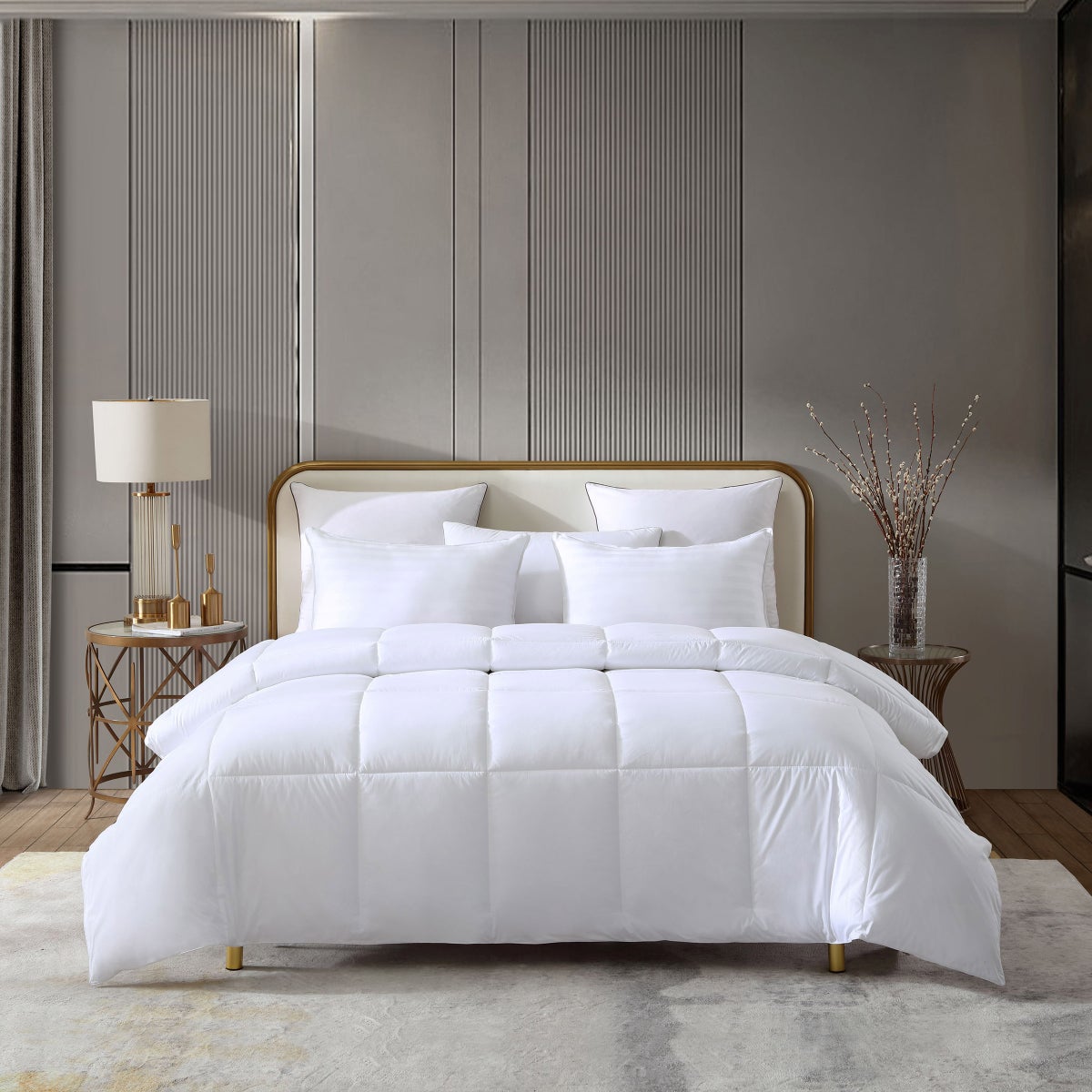NEW - Farm to Home Down Alternative Comforter, Twin