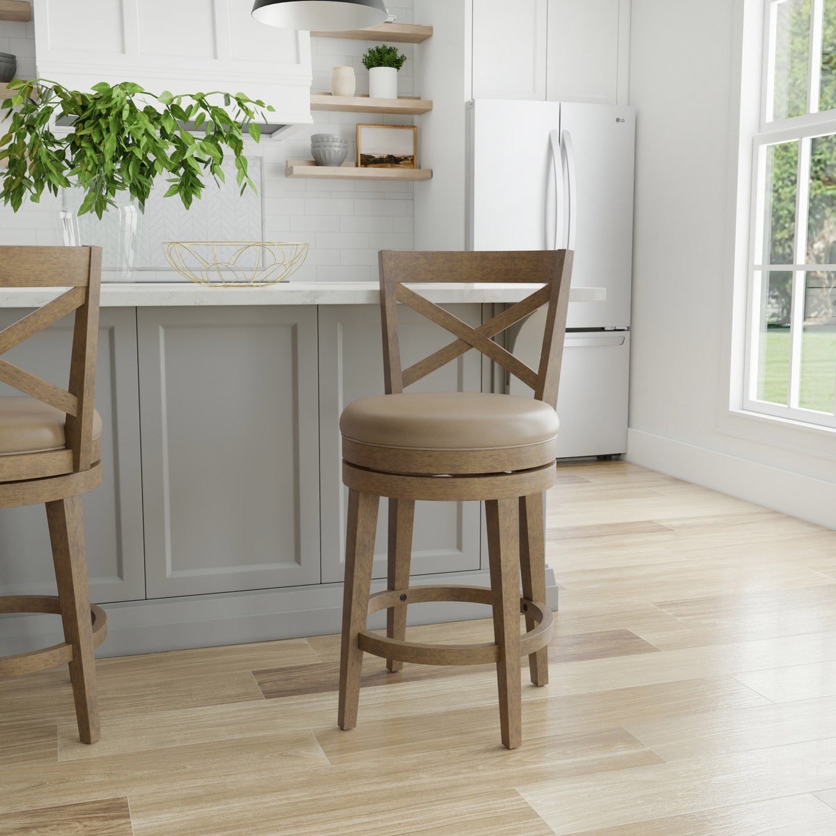 Grace Counter Height Swivel Stool