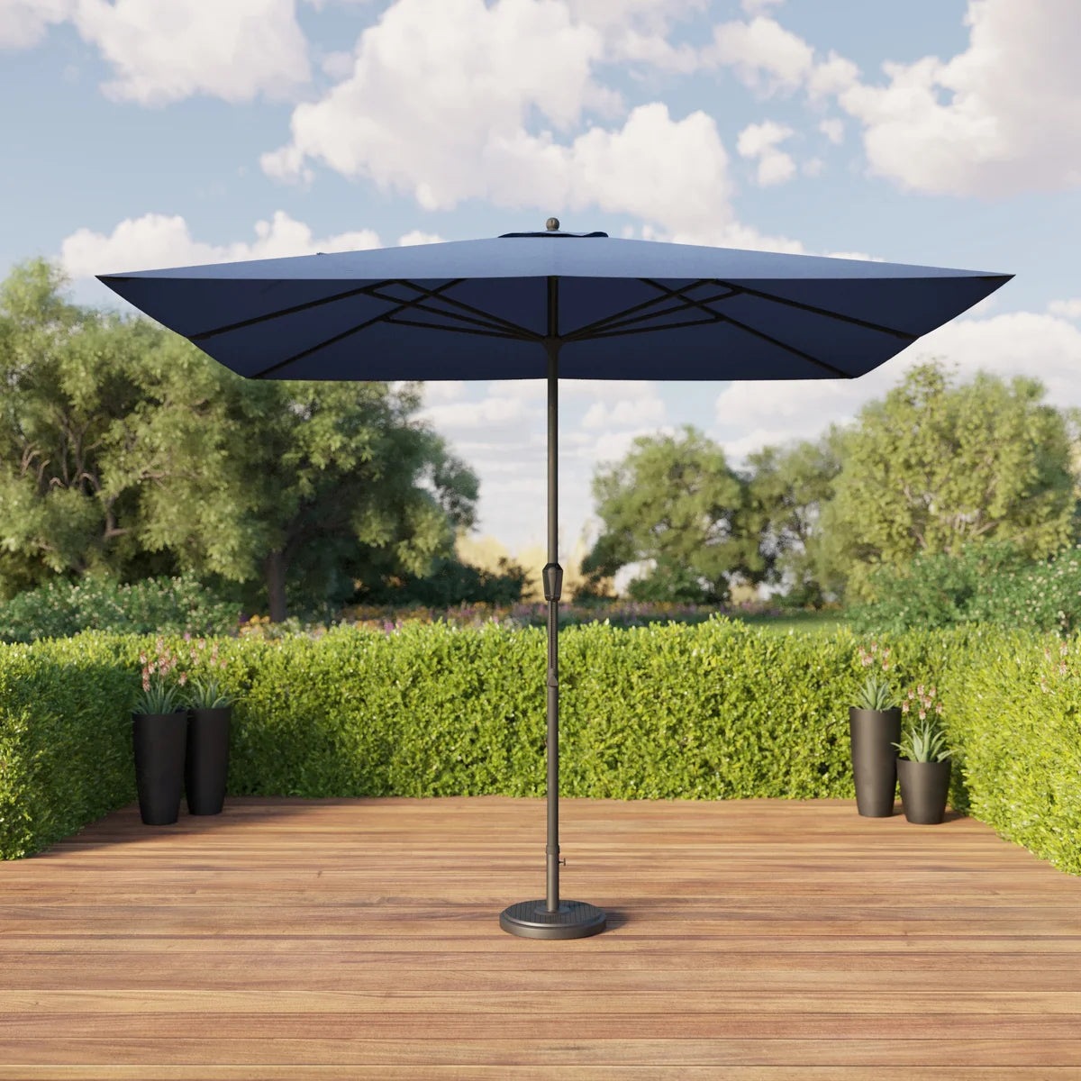 Seasons Sentry 8ft x 11ft Height Adjustable Market Umbrella