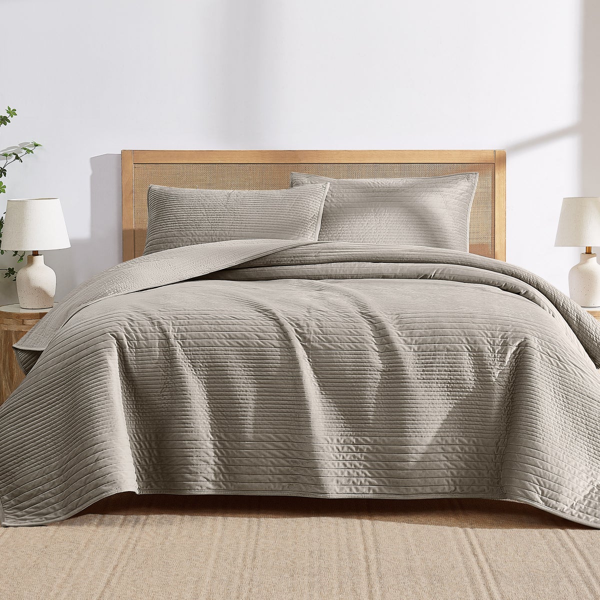 Brooklyn Loom 3-piece Velvet Coverlet Set