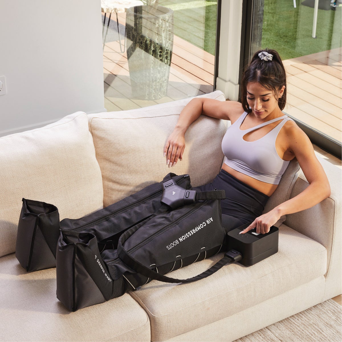 Sharper Image Air Compression Boots