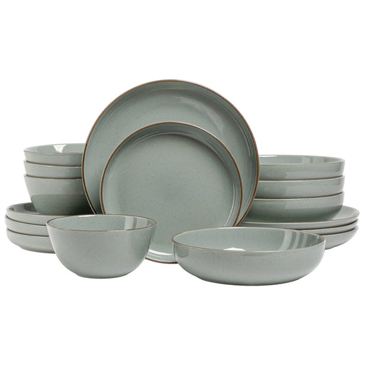Over&back Options Sage 16-piece Dinnerware Set - Retail $46
