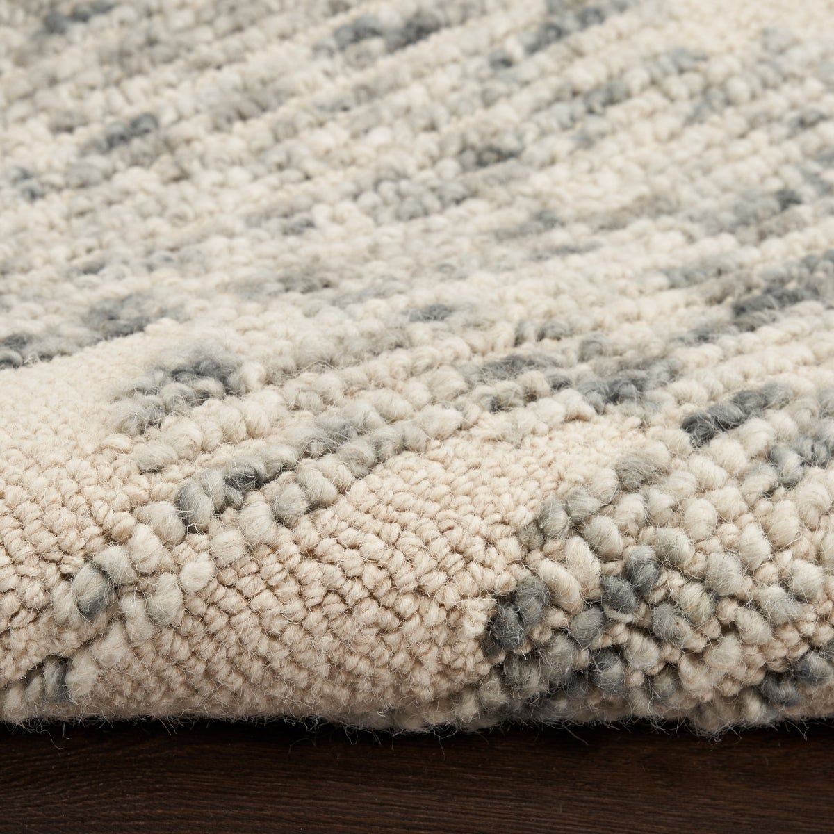 Nourison Colorado Wool Rug Collection, Telluride, Ivory, 8 ft. x 10 ft.