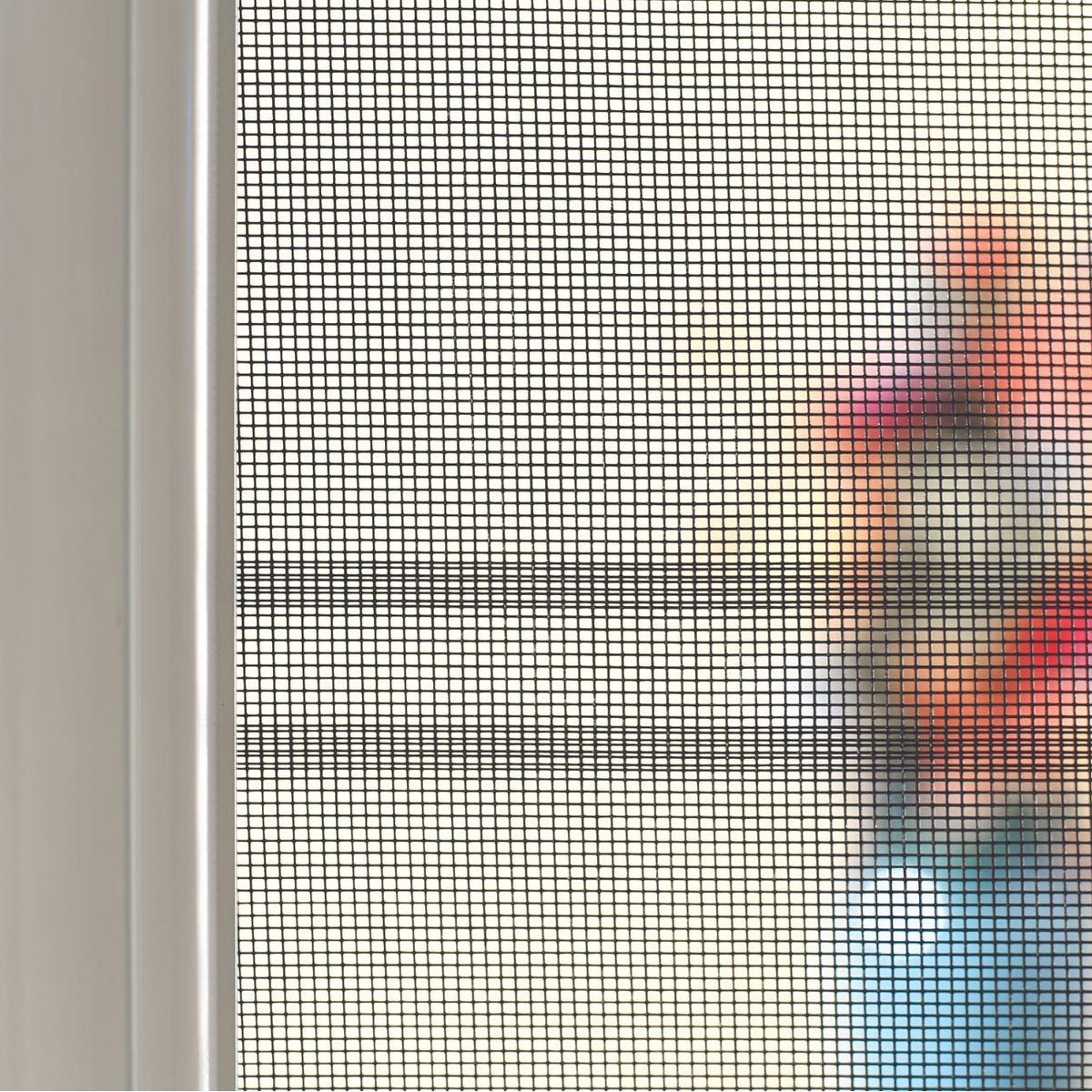 Cool Retractable Screen Door for Double Door Opening