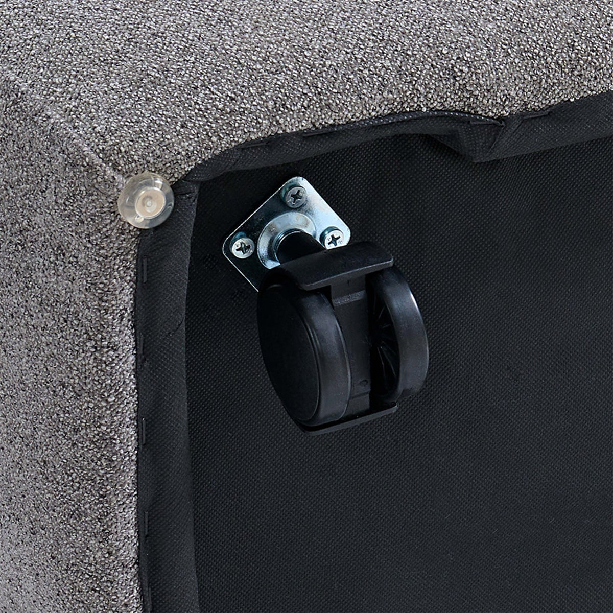 Alivia Fabric Rolling Chair - Retail $300