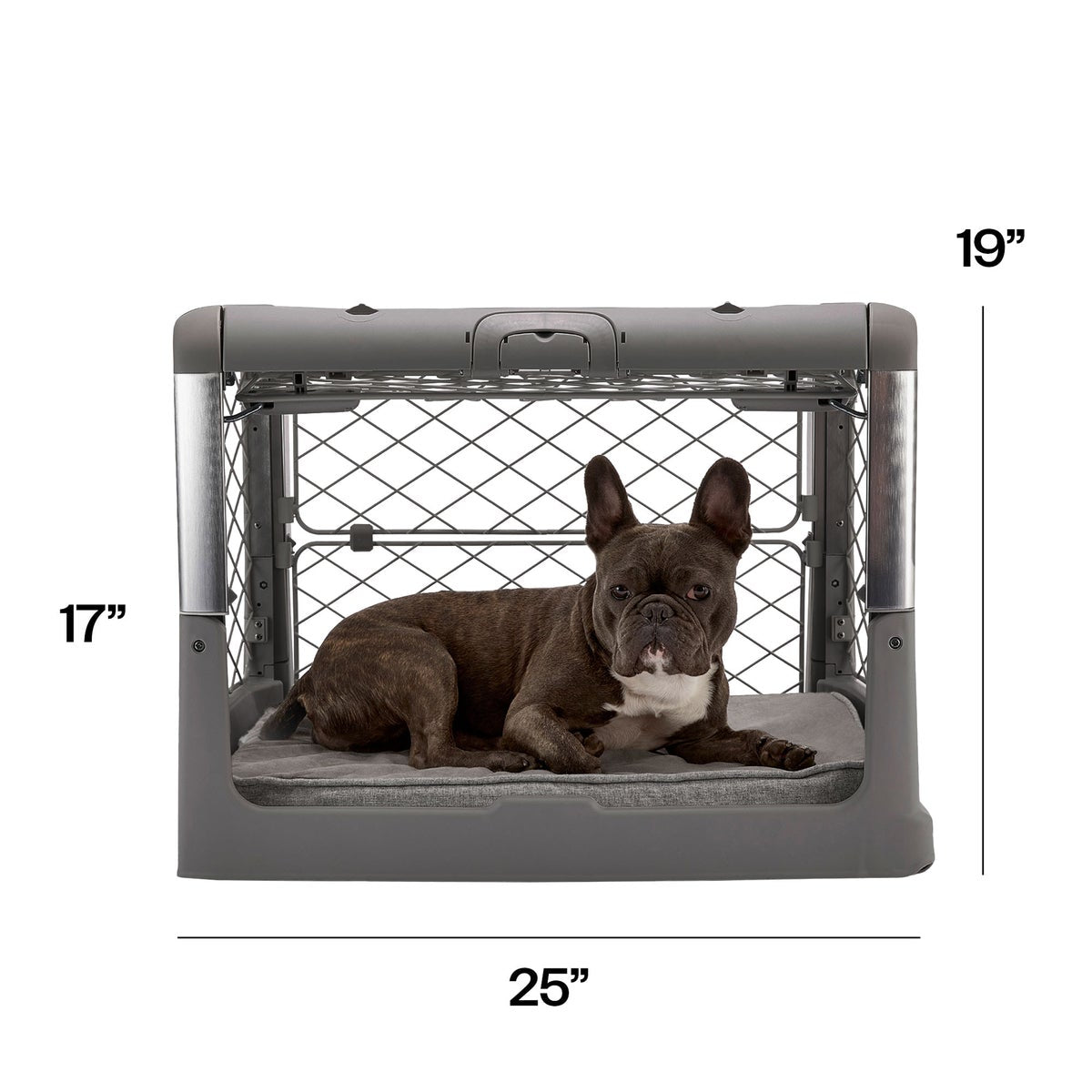 Diggs Revol Collapsible Dog Crate and Pad Set, Small - Retail $250