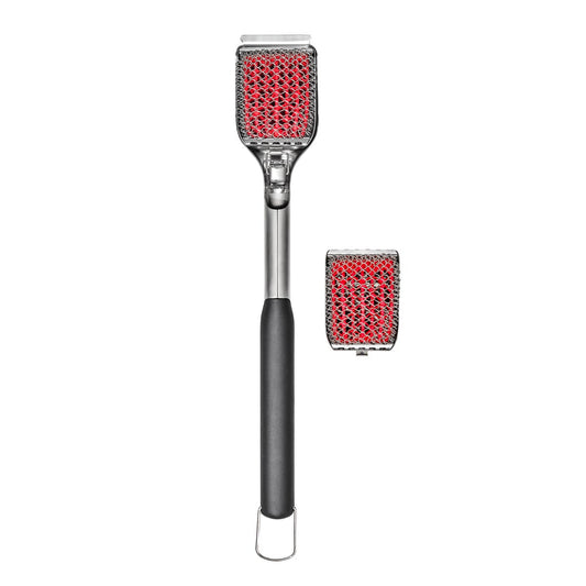 OXO SoftWorks Coiled Grill Brush with Replaceable Head