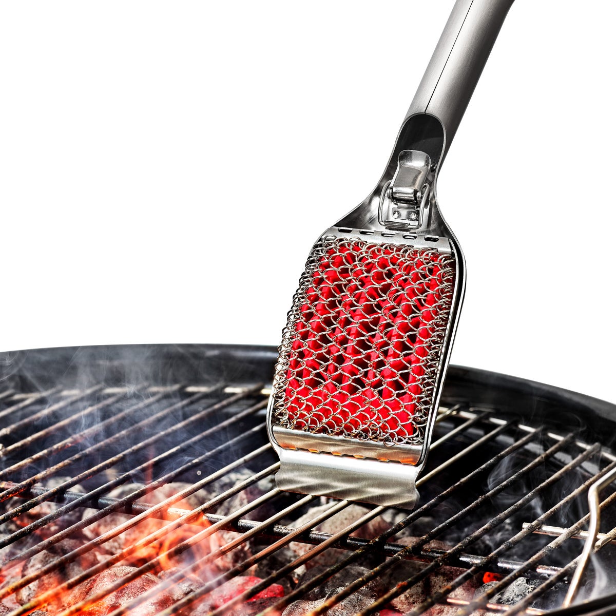 OXO SoftWorks Coiled Grill Brush with Replaceable Head