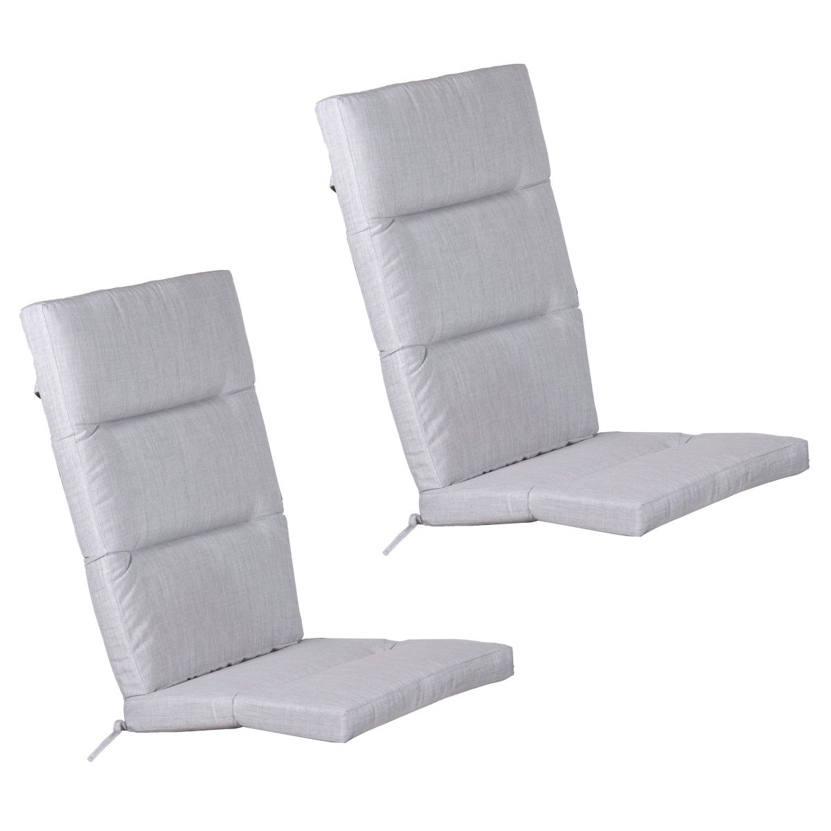 Adirondack Cushion for Modern Polywood Chairs, Grey, 2-pack - Retail $125