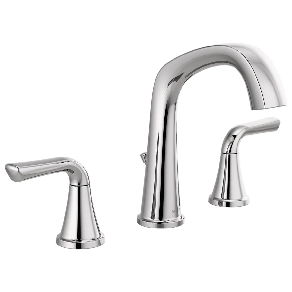 NEW - Delta Larkin Chrome Two Handle Widespread Bathroom Faucet