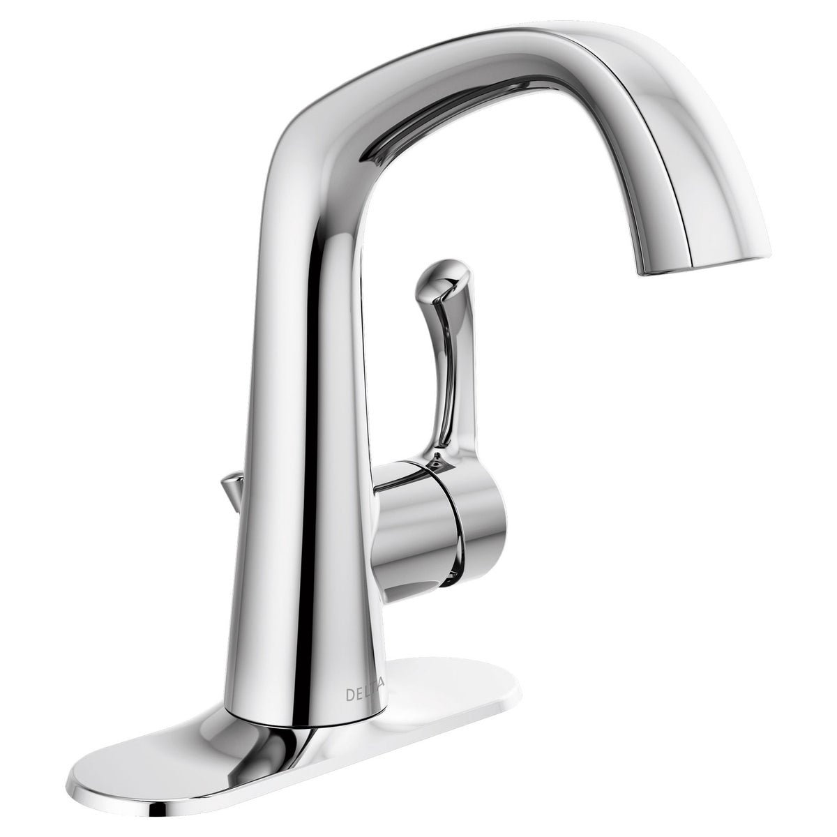 NEW - Delta Larkin Chrome Single Handle Bathroom Faucet