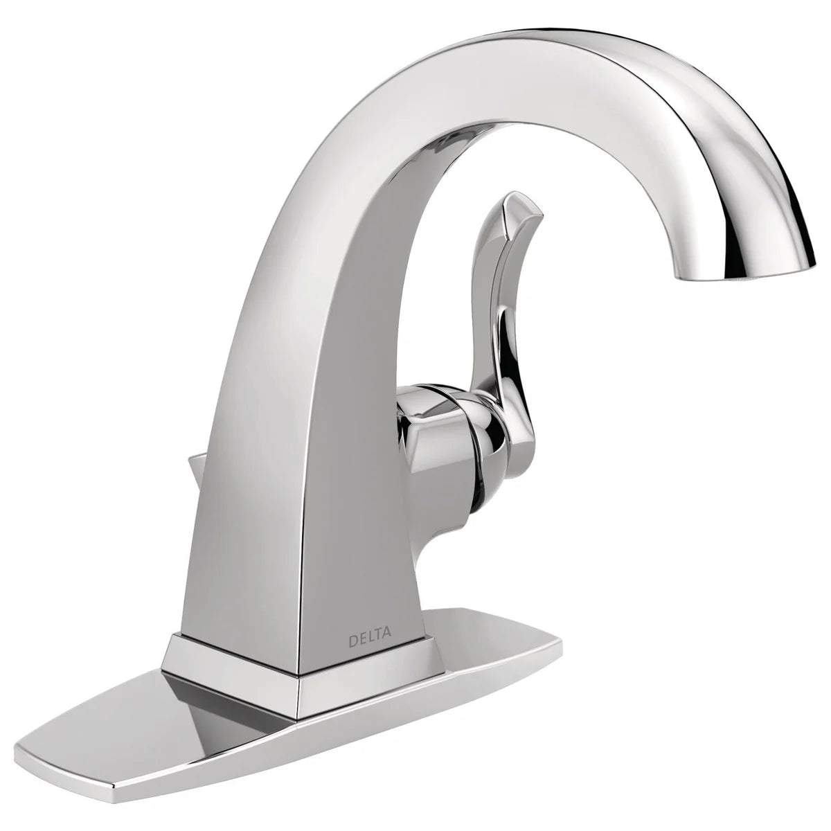 Delta Kahlo Chrome Single Handle Bathroom Faucet
