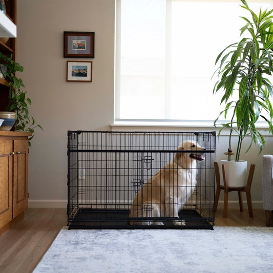 Lucky Dog DWELL Series Crate, Bronze Finish - Retail $109