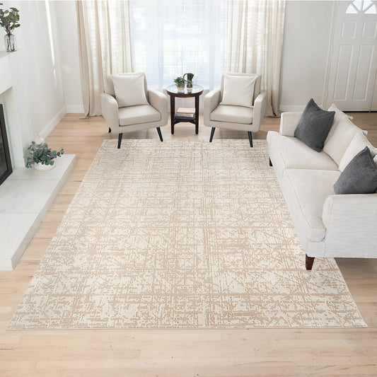 Karma Rug Collection, Riona Ivory
