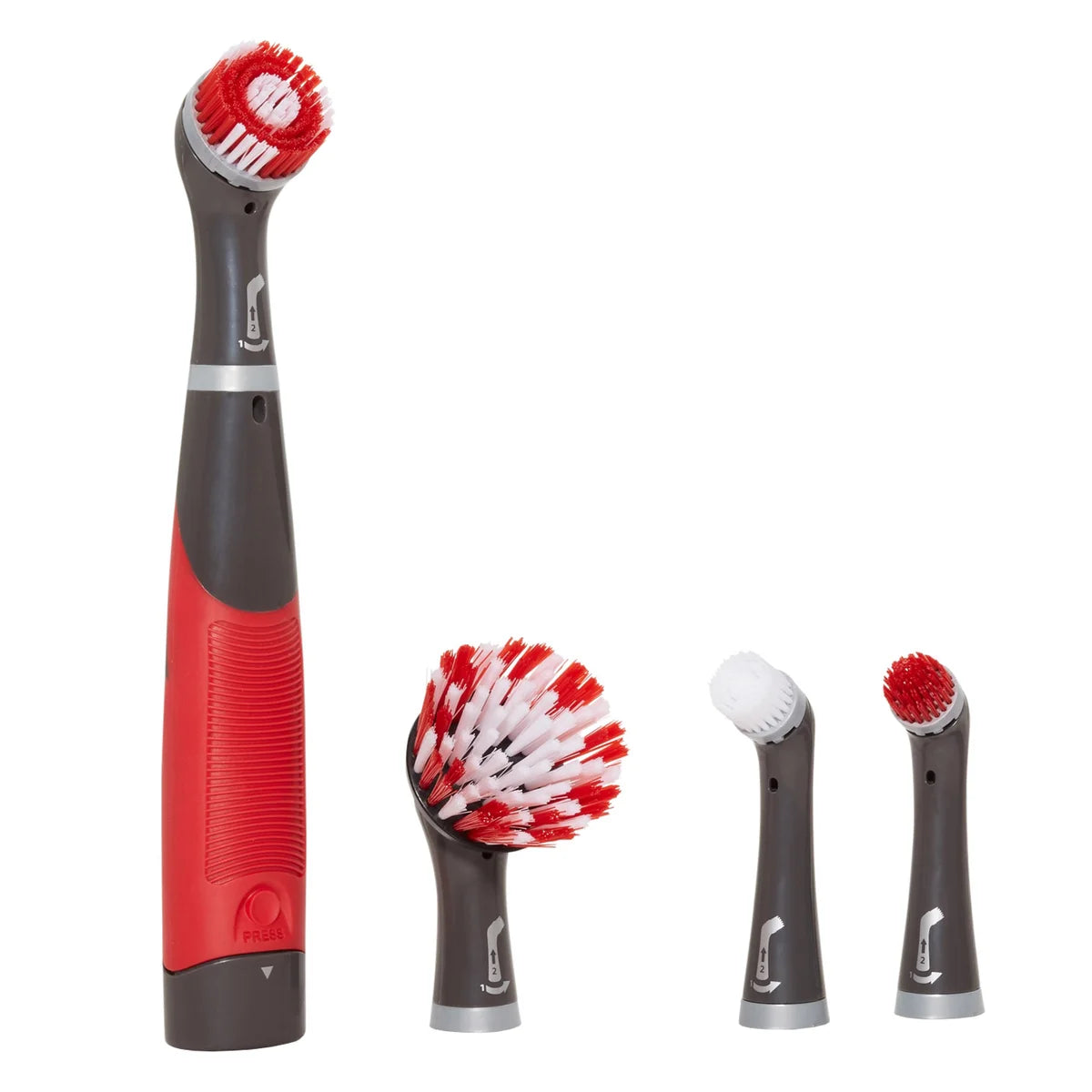 Rubbermaid Power Scrubber 5-piece Kit