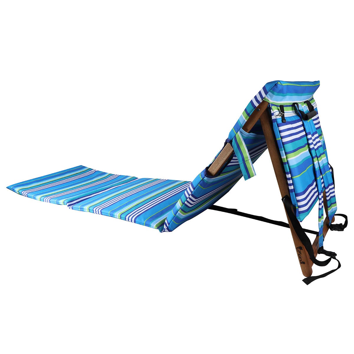 Melino Beach Lounger with Tray Table - Retail $40