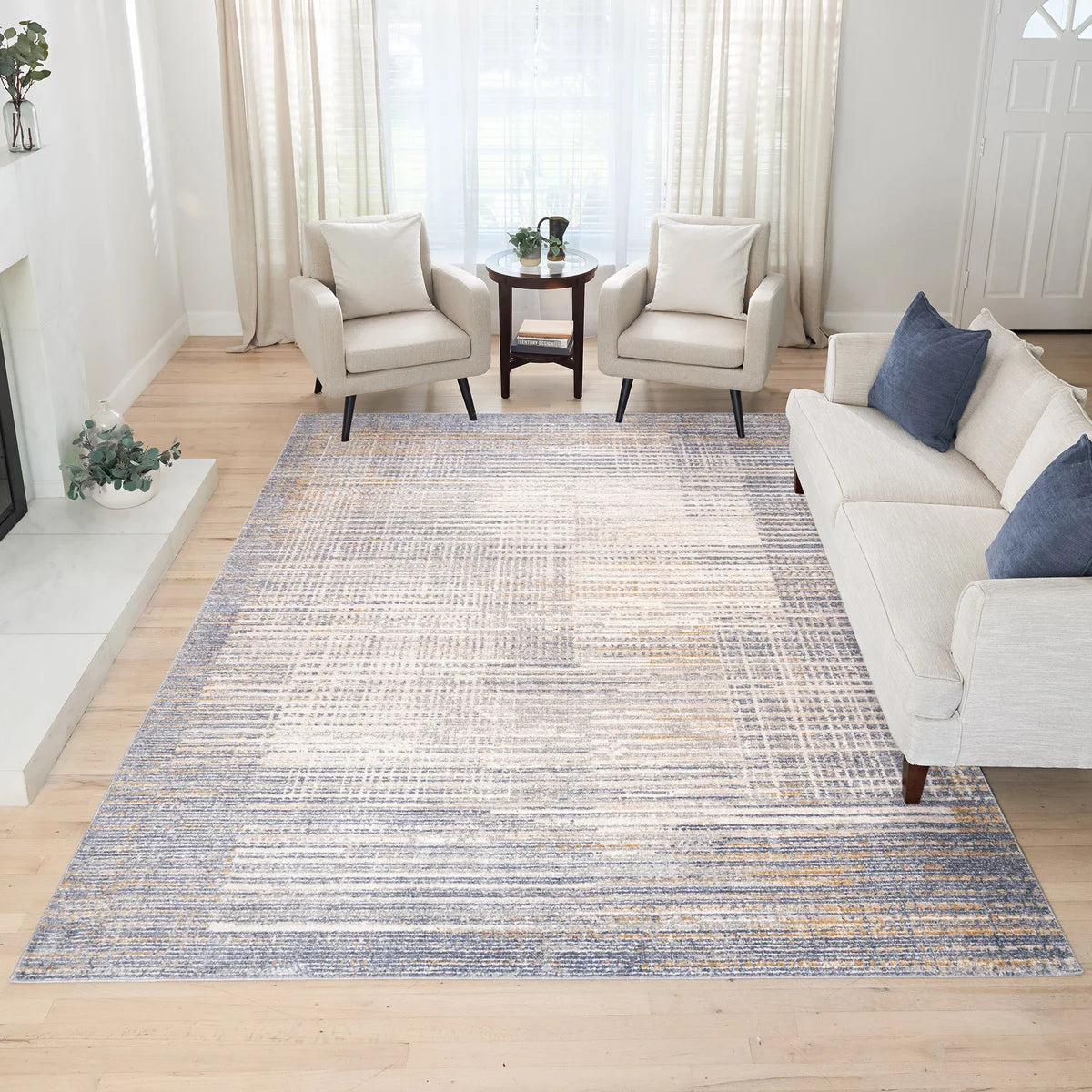 NEW - Oraya 8 ft 8 in x 13 ft Area Rug Collection, Mannie- Retail $469