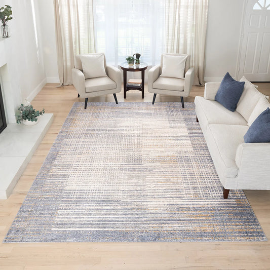 NEW - Oraya 8 ft 8 in x 13 ft Area Rug Collection, Mannie- Retail $469