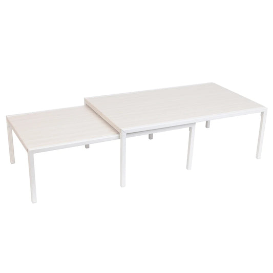 Smart Design White Shelf Organizer, Set of 2 - Retail $24