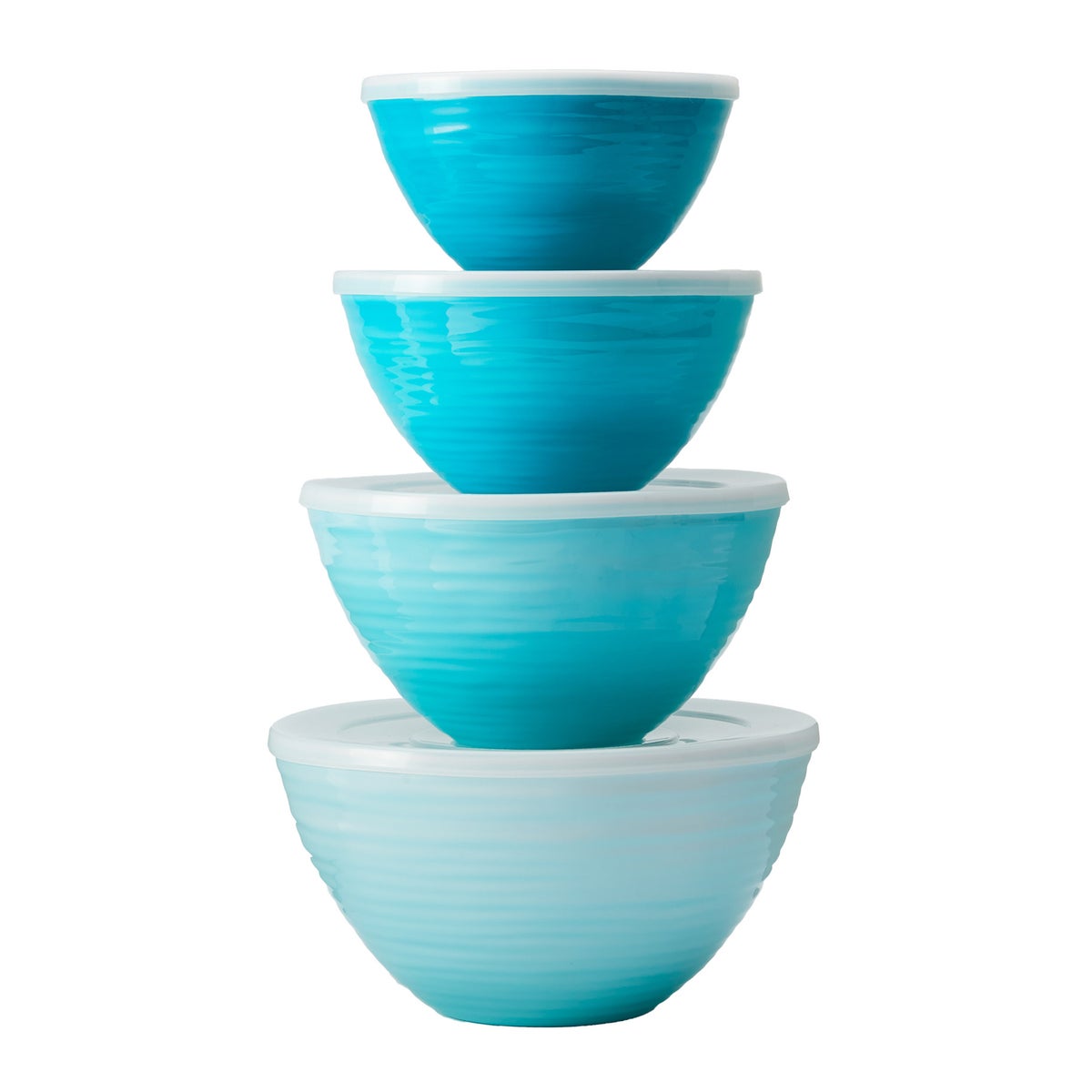 Pandex 4-piece Ombre Melamine Bowl Set with Lids