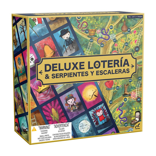 NEW - Deluxe Loteria & Serpientes Y Escaleras - Retail $12