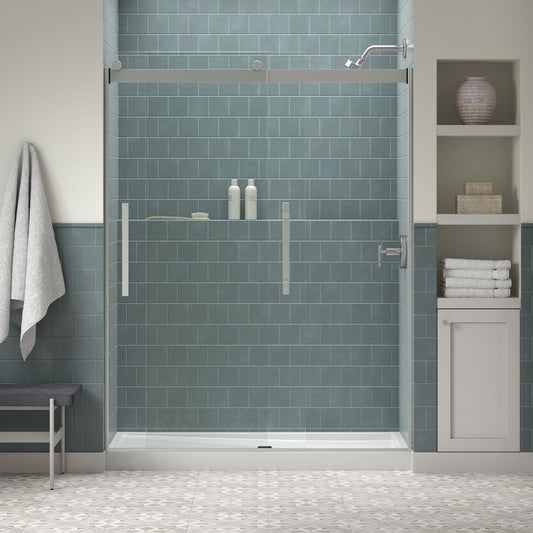 Kohler Tellin Shower Door - Chrome 78 in. x 47 in