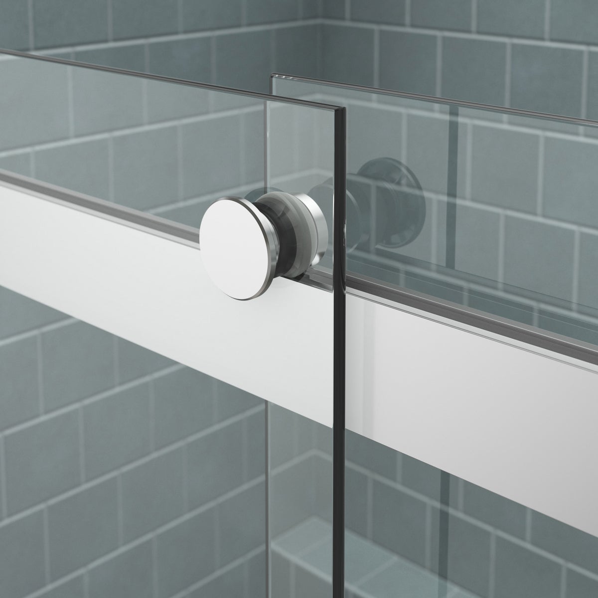 Kohler Tellin Shower Door - Chrome 78 in. x 47 in