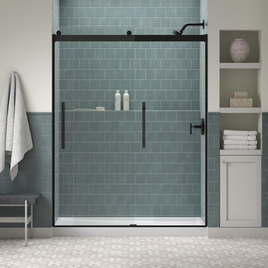 Kohler Tellin Shower Door - Black 78 in. x 59 in