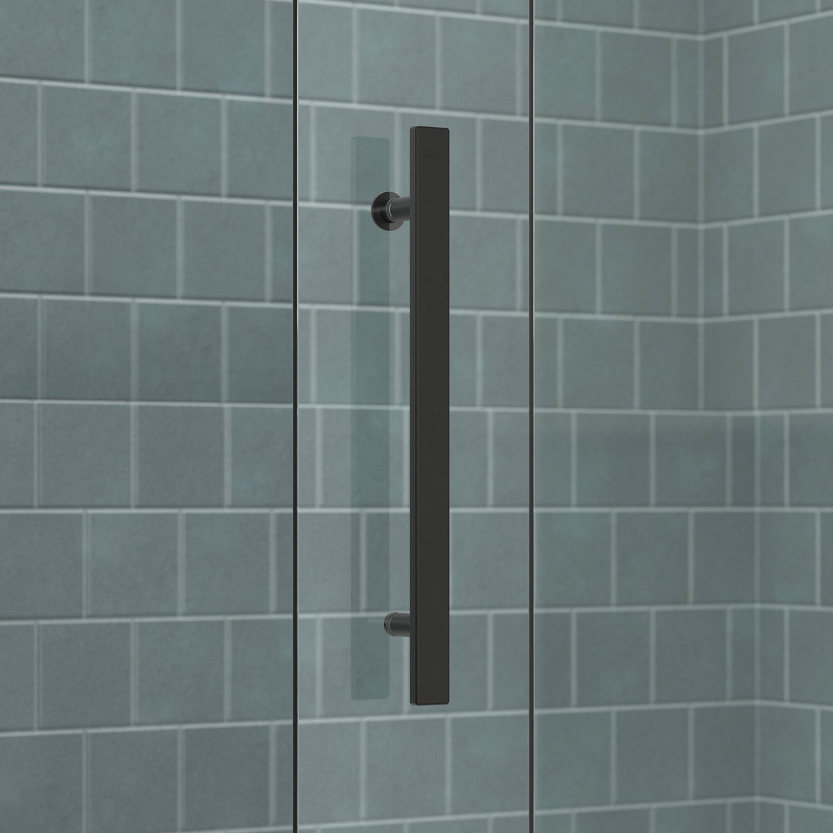 Kohler Tellin Shower Door - Black 78 in. x 59 in