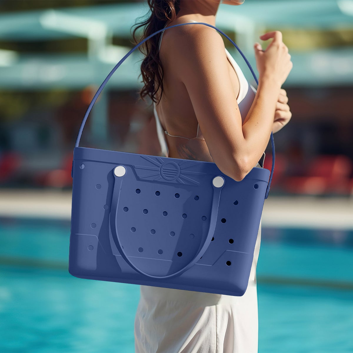 Beachcomber Bag, Navy Blue