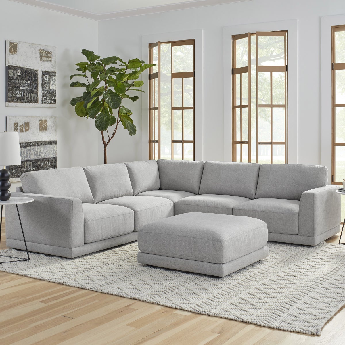 Flexsteel Avery Fabric Sectional