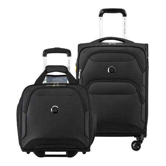 Delsey Storm Plus 2-piece Under Seater & Carry-On Set - Retail $159