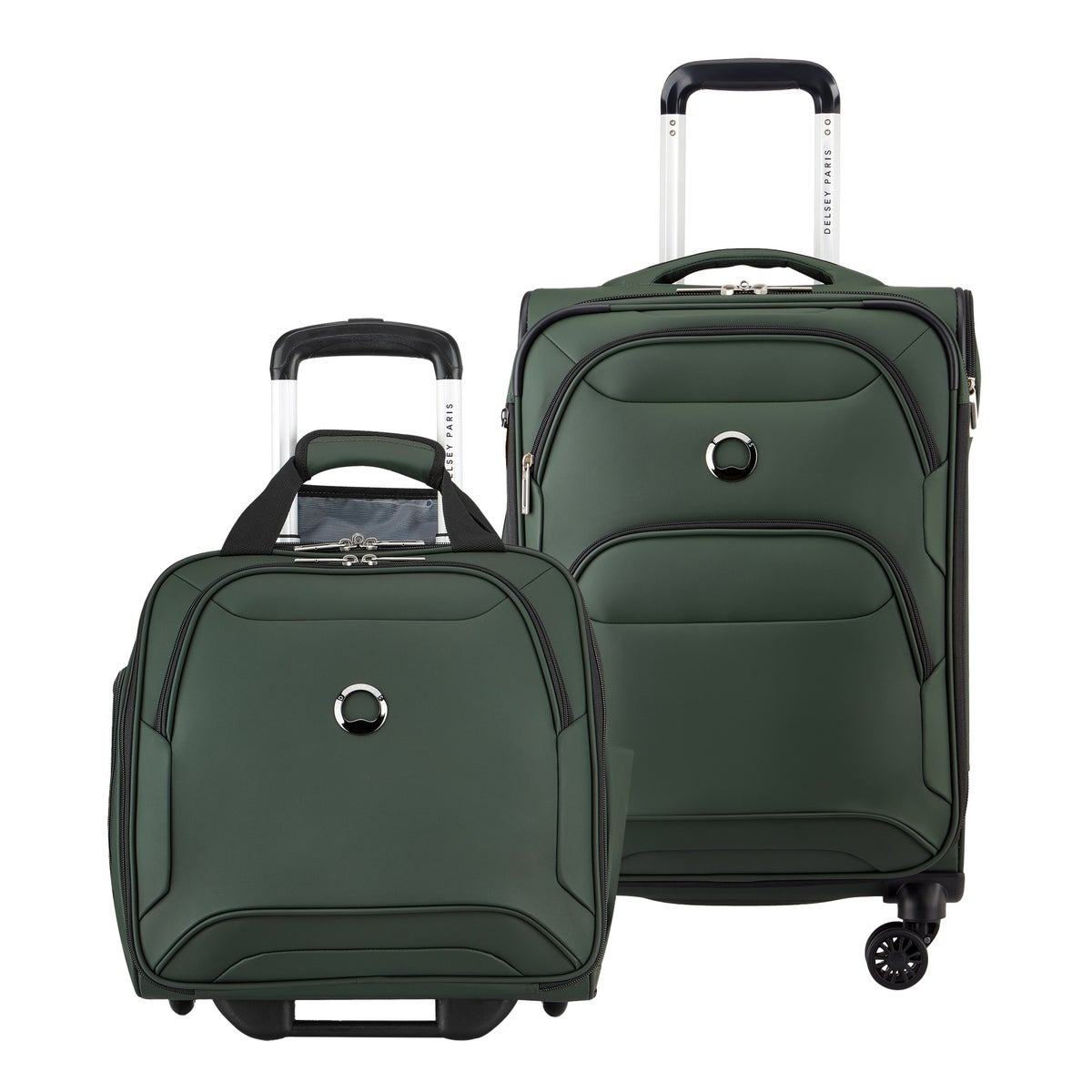 Delsey Storm Plus 2-piece Under Seater & Carry-On Luggage Set - Retail $160